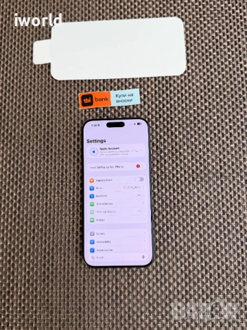 99% Бат❗️ iPhone 16Pro MAX ❗️лизинг от 32€ на мес❗️ Black Titanium ❗️256GB, снимка 9 - Apple iPhone - 53165133