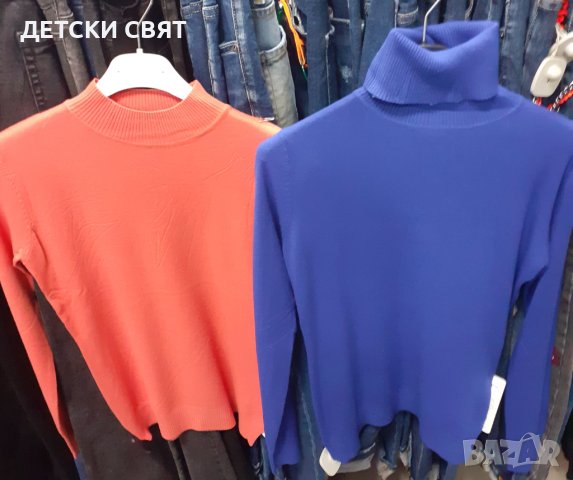 Нови дамски блузи , снимка 1 - Блузи с дълъг ръкав и пуловери - 43094395