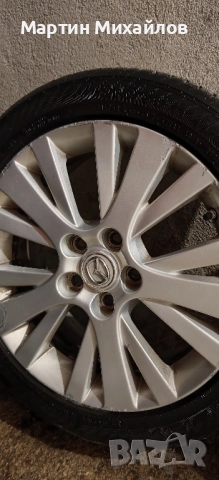 Джанти за мазда 6 ,17 5x 114,3, снимка 6 - Гуми и джанти - 52213798