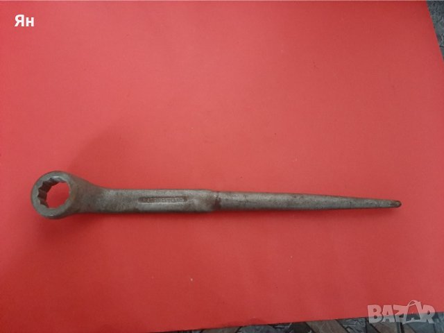  Английски Масивен Гаечен Ключ/Звезда-30мм, снимка 2 - Ключове - 43659011