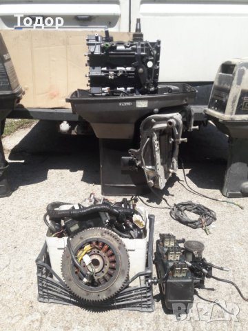 Продавам извънбордов д-л TOHATSU-40HP supra 2002г, за части, внос от Италия , снимка 2 - Воден транспорт - 27690285