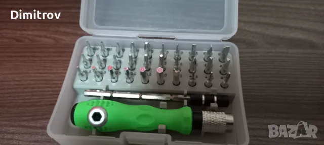  Отвертка с мини магнитни битове 32 в 1