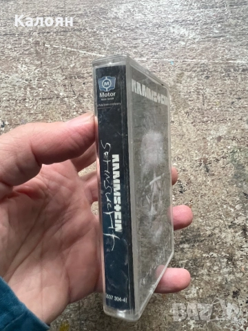 Аудио касетка RAMMSTEIN - Sehnsucht - оригинална, снимка 2 - Аудио касети - 52207092