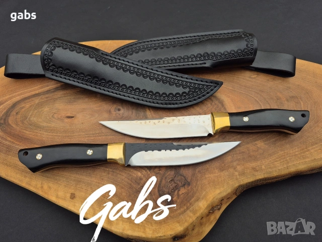 Ловен нож фултанг с кожена кания LN410,два модела