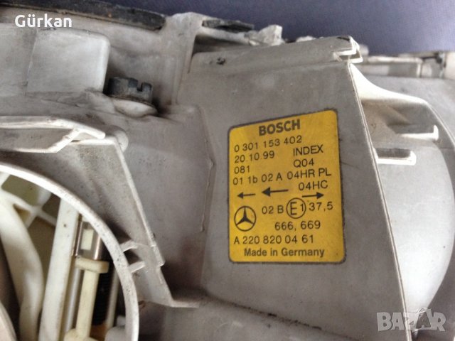 Фар за MERCEDES S Class, снимка 6 - Части - 32564894