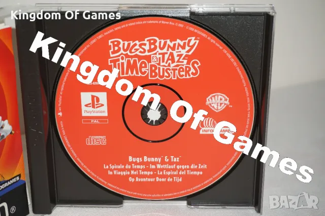 Игра за PS1 Bugs Bunny & Taz: Time Busters ТЕСТВАНА И РАБОТЕЩА, снимка 8 - Игри за PlayStation - 50099092