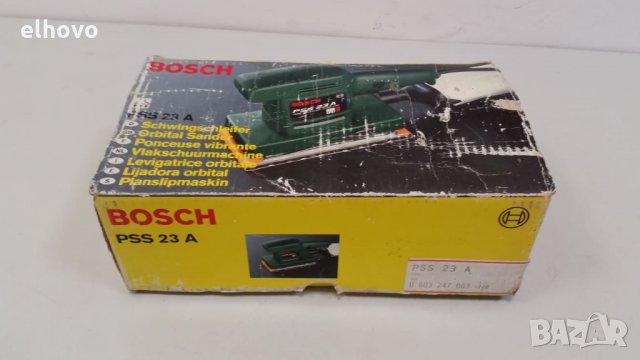 Виброшлайф Bosch PSS 23A, снимка 2 - Други инструменти - 27903735