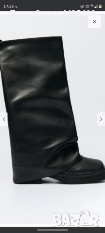 Дамски кожени боти, снимка 3 - Дамски боти - 51723525