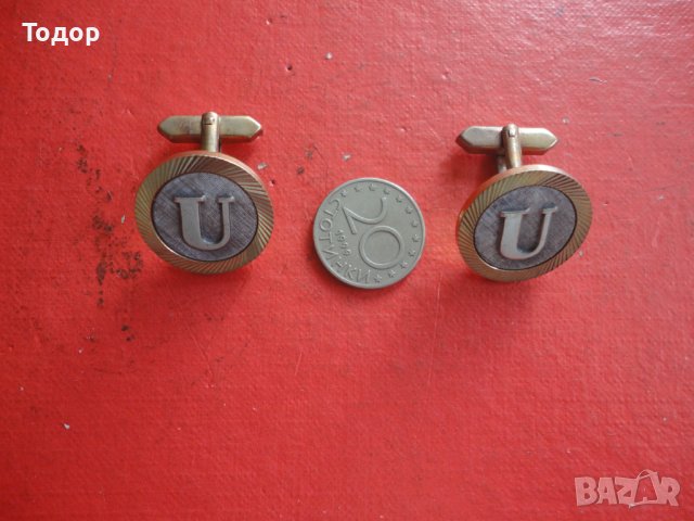 Позлатени немски ръкавели бутонели DBF