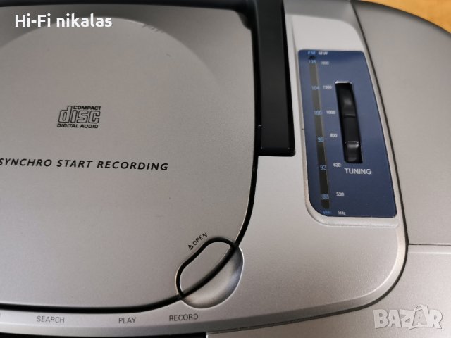 FM стерео радио CD player PHILIPS AZ1015, снимка 6 - Радиокасетофони, транзистори - 43623467
