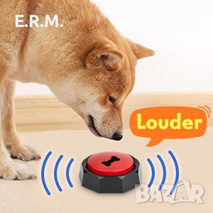 Бутони за дресиране обучение на куче 6 бр. записваеми кучешки бутони за комуникация говор на кучета , снимка 4 - За кучета - 42939735