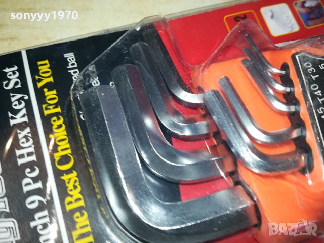 ШЕСТОГРАМИ КОМПЛЕКТ 1901241047, снимка 3 - Ключове - 43878418