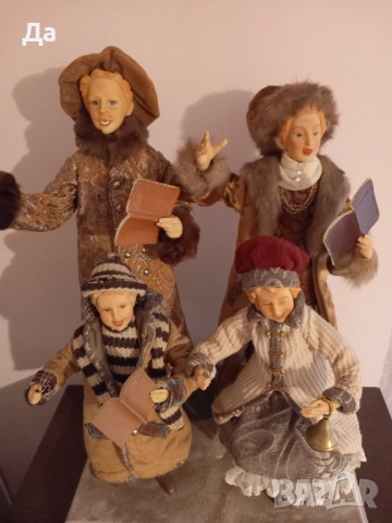 Викториански старинни английски Коледен хор, снимка 9 - Антикварни и старинни предмети - 52751764