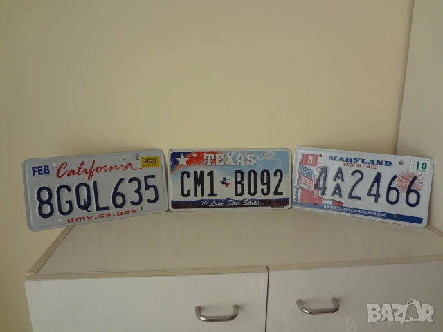 Автомобилни номера (регистрационни табели) от САЩ, снимка 4 - Колекции - 50132101