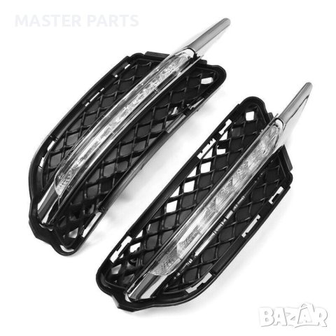 Оборудвани LED дневни светлини за мъгла Mercedes S-Class W221 facelift, снимка 2 - Части - 43976203