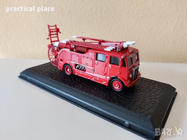 Метална количка - пожарна кола AEC Regent III на ATLAS, снимка 6 - Колекции - 33020754