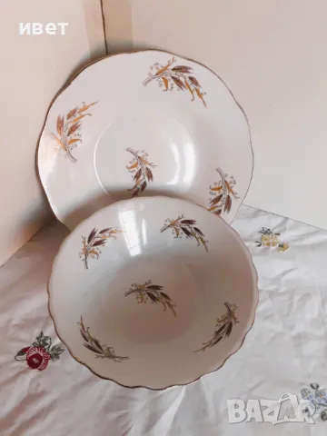 2 комплекта от чиния и купа нови, снимка 2 - Сервизи - 49111008