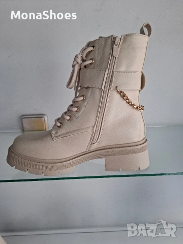 дамски кожени боти, снимка 2 - Дамски боти - 53159746