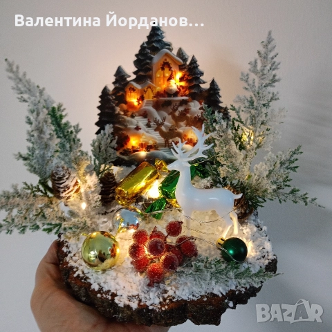 коледни декорации светещи , снимка 4 - Коледни подаръци - 52745739