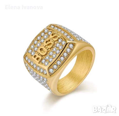 Уникален пръстен от медицинска стомана