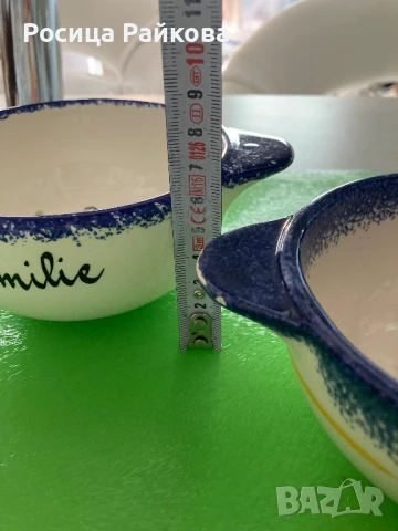 Винтидж Френски керамични купички, снимка 5 - Антикварни и старинни предмети - 51149078
