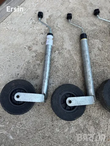 Опорно колело (плътно гумено колело) AL-KO  С индикатор за натоварване От 2011 година - до момента , снимка 3 - Части - 50366701