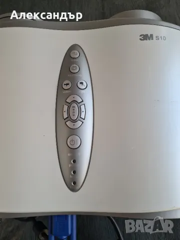 3M S10 3LCD мултимедиен проектор, снимка 2 - Плейъри, домашно кино, прожектори - 48042777