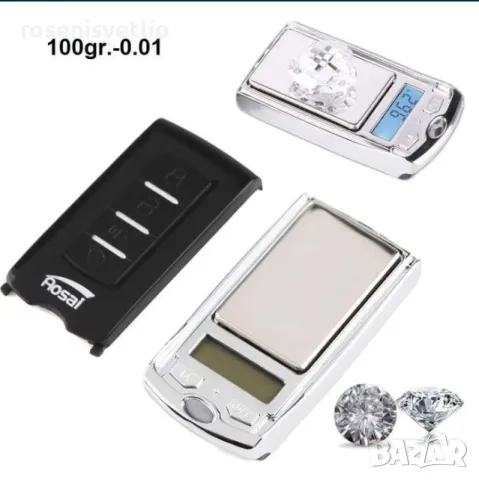 Електронни бижутерски везни 500гр,200гр.,100гр - 0.01 гр, снимка 5 - Везни - 49273319