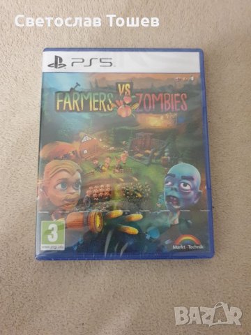 Продавам игра FARMERS VS ZOMBIES за Sony Playstation 5 (PS5) 