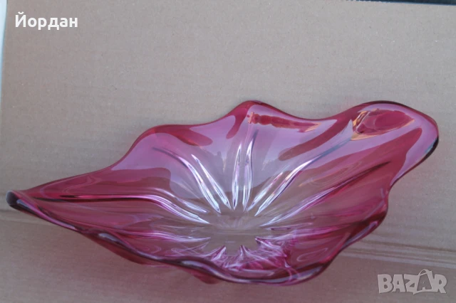 Кристална фруктиера, снимка 6 - Аксесоари за кухня - 51107997