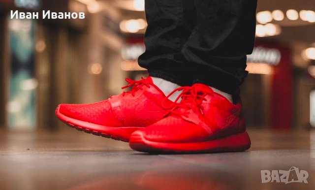 маратонки NIKE ROSHE ONE HYP "UNIVERSITY RED"  номер 42 , снимка 5 - Маратонки - 33347538