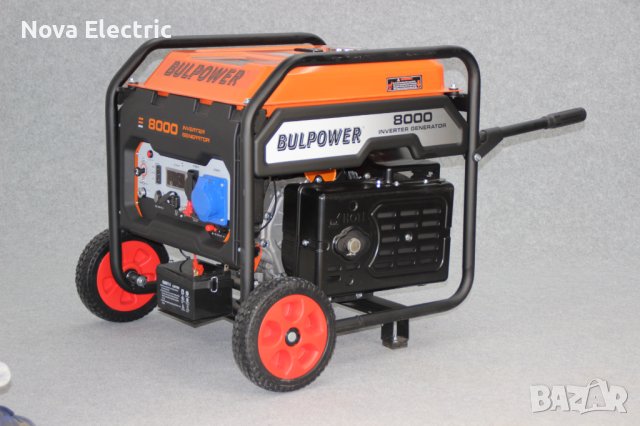 Инверторен Генератор За Ток 7.5КW Ел. Старт - Монофазен, снимка 7 - Генератори - 43055435