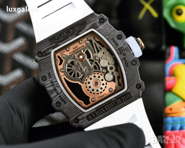 Мъжки часовник Richard Mille RM21-01 Kāne Aunoa с автоматичен механизъм, снимка 8 - Мъжки - 43515940