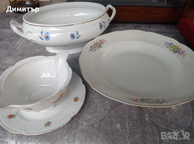 Порцелан посуда сосиера чиния плато супник салатиера сервиз