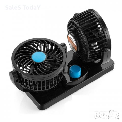 Вентилатор за камион, 5,5 инча, 137мм, 24V, двоен, снимка 3 - Аксесоари и консумативи - 40168248