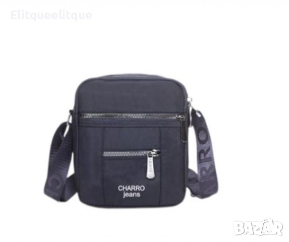 Мъжка чанта през рамо, CHARRO Jeans, компактност и стил в едно