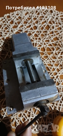 Професионално прецизно менгеме от лят алуминий , снимка 5 - Менгемета - 52474940