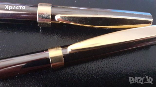 писалка и химикалка комплект метални в черна луксозна кутия , снимка 3 - Ученически пособия, канцеларски материали - 36690597