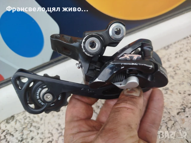 Дерайлъор 10 скорости за велосипед колело Shimano deore xt rd m 781