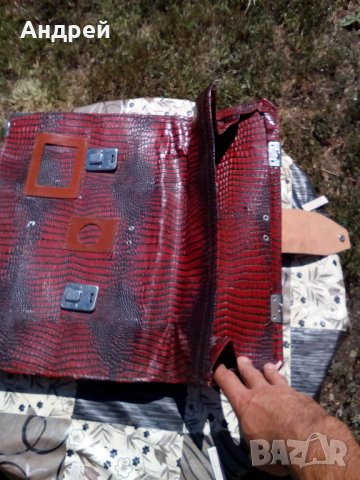 Стара ученическа чанта , снимка 4 - Антикварни и старинни предмети - 26662326