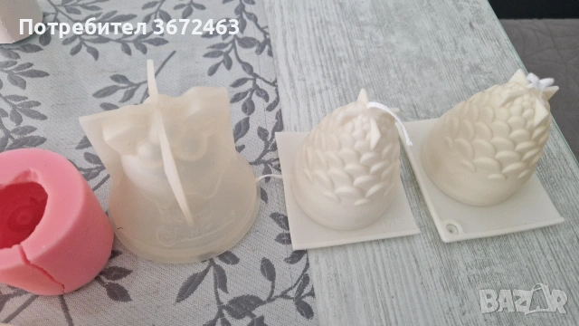 Молдове за свещи  9 бр., снимка 6 - Форми - 53442142