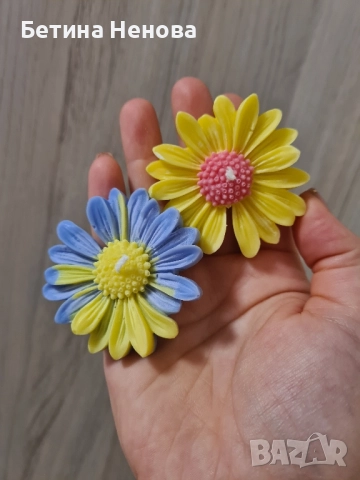 Букет от соеви свещи, снимка 3 - Други - 51578020