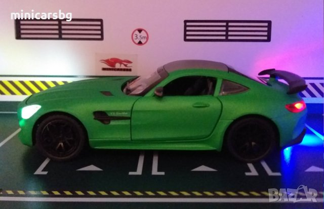 Метални колички: Mercedes-AMG GT R (Мерцедес АмГ), снимка 7 - Колекции - 31146624