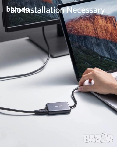 Anker PowerExpand USB-C към Dual HDMI адаптор, снимка 4 - Кабели и адаптери - 52084409