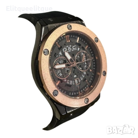 Стилен и луксозен мъжки часовник, снимка 3 - Мъжки - 52275022