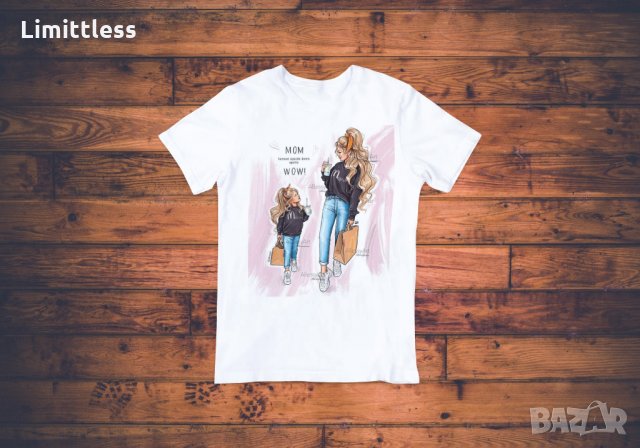 Комплект еднакви тениски за майка и дете над 150 модела , снимка 17 - Детски тениски и потници - 33641544
