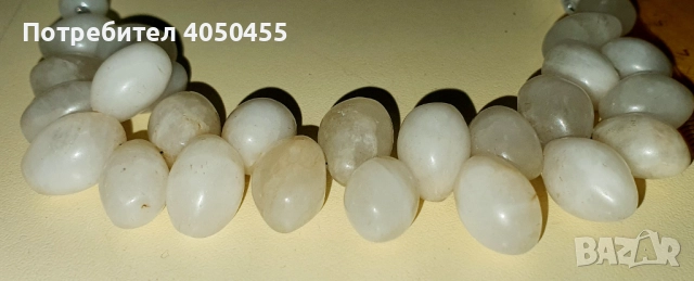 Стара огърлица от лунен камък , снимка 4 - Антикварни и старинни предмети - 52091206