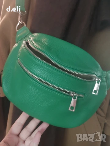 FERRAGAMO Original и Genuine Leather 🇮🇹 100% Кожа Страхотни чанти, снимка 12 - Чанти - 51296380