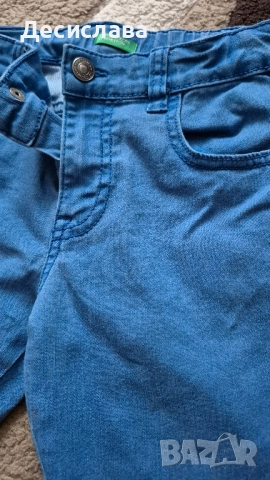 Дънки United colours of benetton, 6год., снимка 3 - Детски панталони и дънки - 51975376