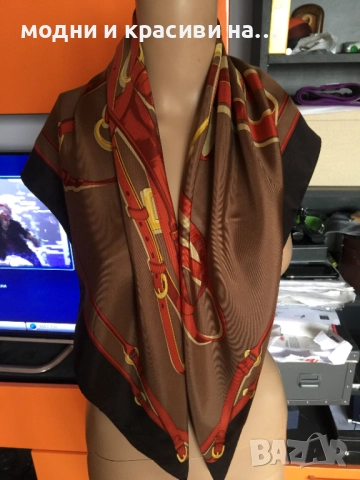 Копринен шал Basler, снимка 5 - Шалове - 52198374